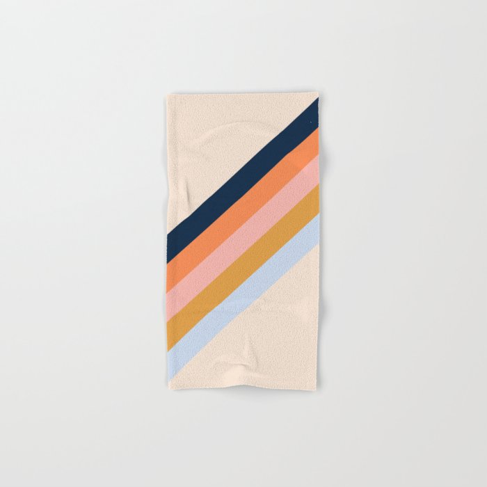 Retro stripes Bath Towel Gallery Image 1