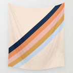 Retro stripes Wall Tapestry Gallery Image 4