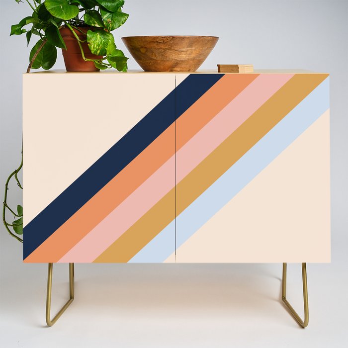 Retro stripes Credenza Gallery Image 1