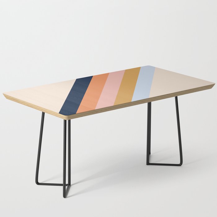Retro stripes Coffee Table Gallery Image 1