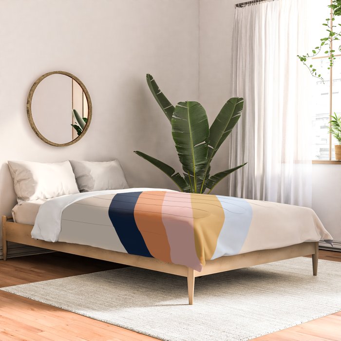 Retro stripes Comforter Gallery Image 2