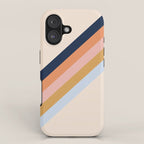 Retro stripes iPhone Case Gallery Image 1