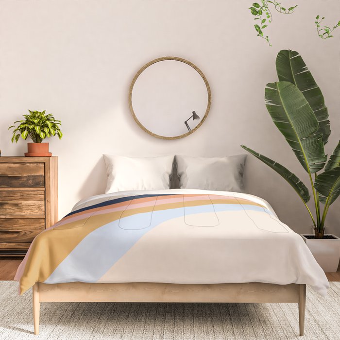 Retro stripes Comforter Gallery Image 3