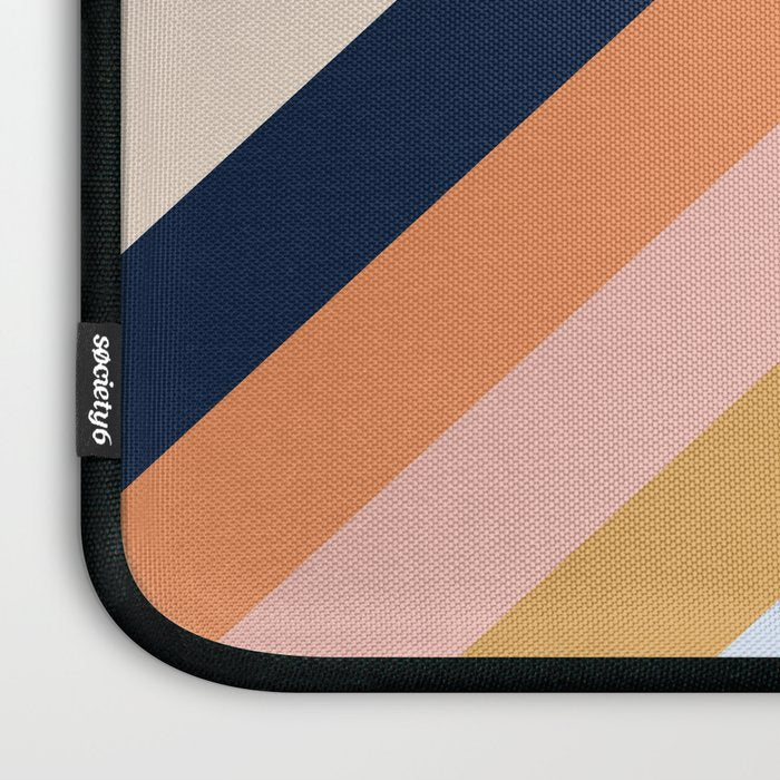 Retro stripes Laptop Sleeve Gallery Image 3