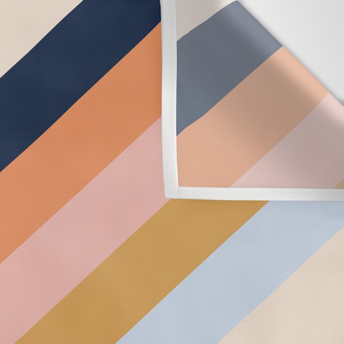 Retro stripes Wall Tapestry Gallery Image 3