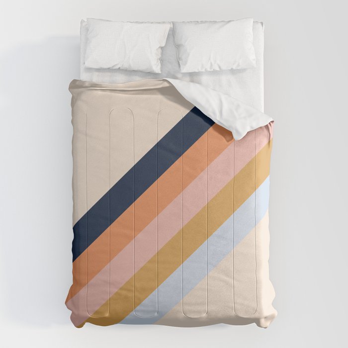 Retro stripes Comforter Gallery Image 1