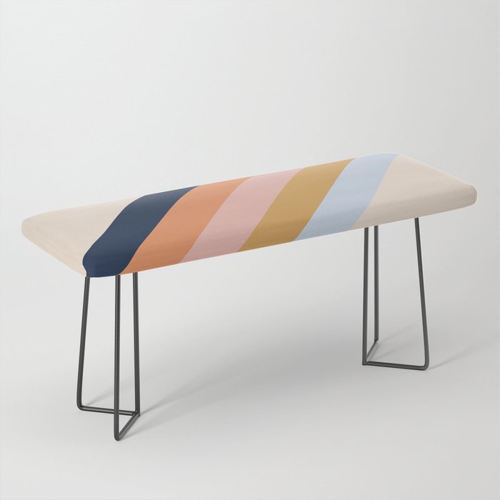 Retro stripes Bench Gallery Image 1
