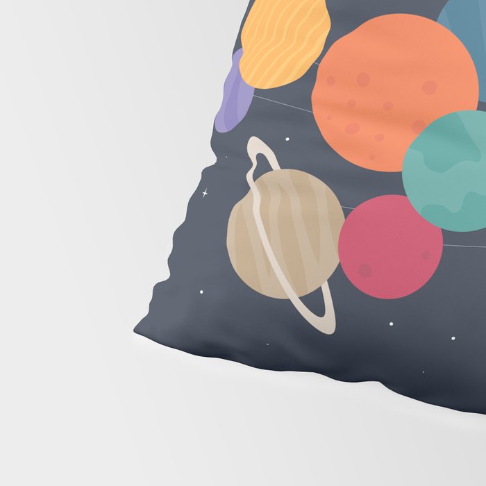 Space Raccoon Pillow Sham Gallery Image 4