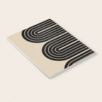 Dusk - Mid Century Modern Abstract Ar Notebook Gallery Image 3