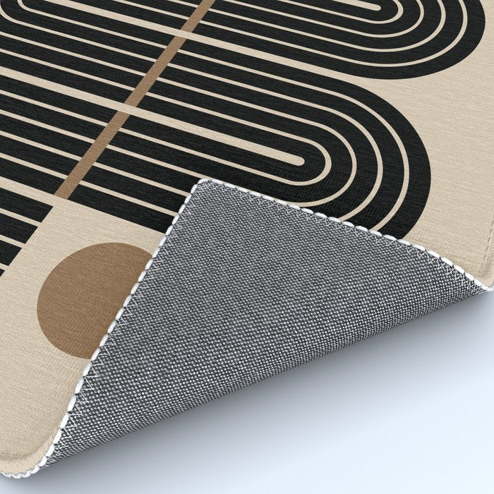 Dusk - Mid Century Modern Abstract Ar Rug Gallery Image 4