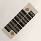 Dusk - Mid Century Modern Abstract Ar Yoga Mat Gallery Image 1