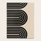 Dusk - Mid Century Modern Abstract Ar Notebook Gallery Image 4