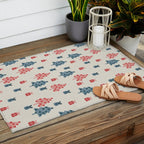 Christmas Trees & Gifts Outdoor Rug Gallery Image 2