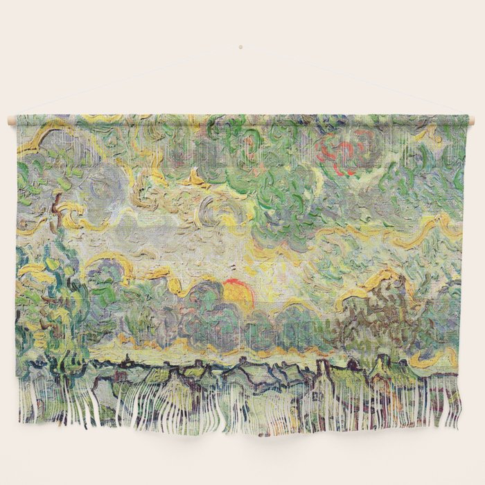 Vincent van Gogh Autumn Landscape Wall Hanging Gallery Image 1
