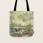 Vincent van Gogh Autumn Landscape Tote Bag Gallery Image 1