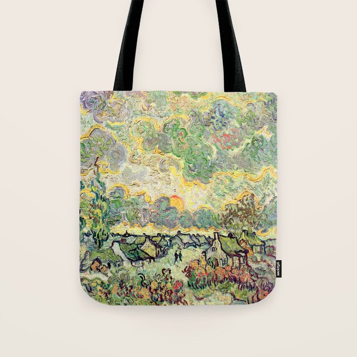 Vincent van Gogh Autumn Landscape Tote Bag Gallery Image 1