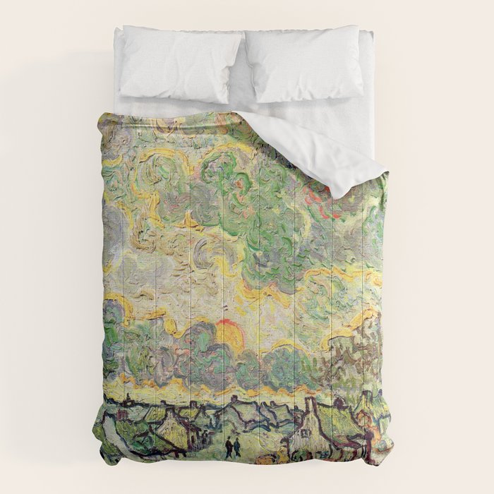 Vincent van Gogh Autumn Landscape Comforter Gallery Image 6