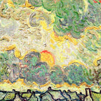 Vincent van Gogh Autumn Landscape Coffee Mug Gallery Image 2