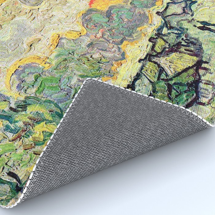 Vincent van Gogh Autumn Landscape Rug Gallery Image 4