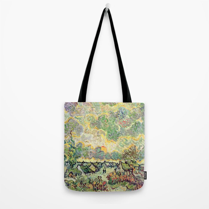 Vincent van Gogh Autumn Landscape Tote Bag Gallery Image 2