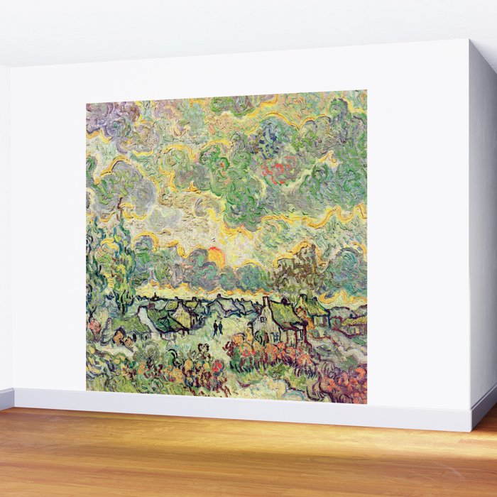 Vincent van Gogh Autumn Landscape Wall Mural Gallery Image 2
