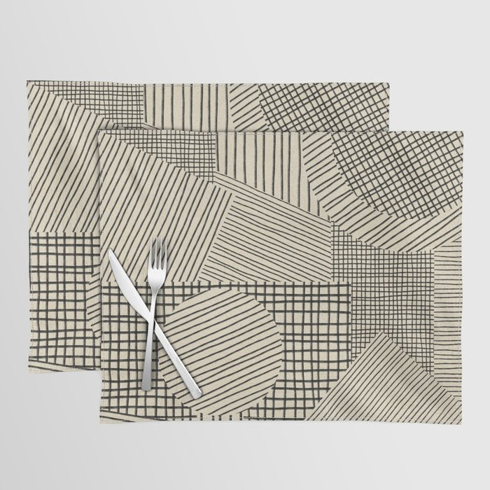 Old Collage Placemat Gallery Image 1