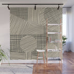 Old Collage Wall Mural Gallery Image 1