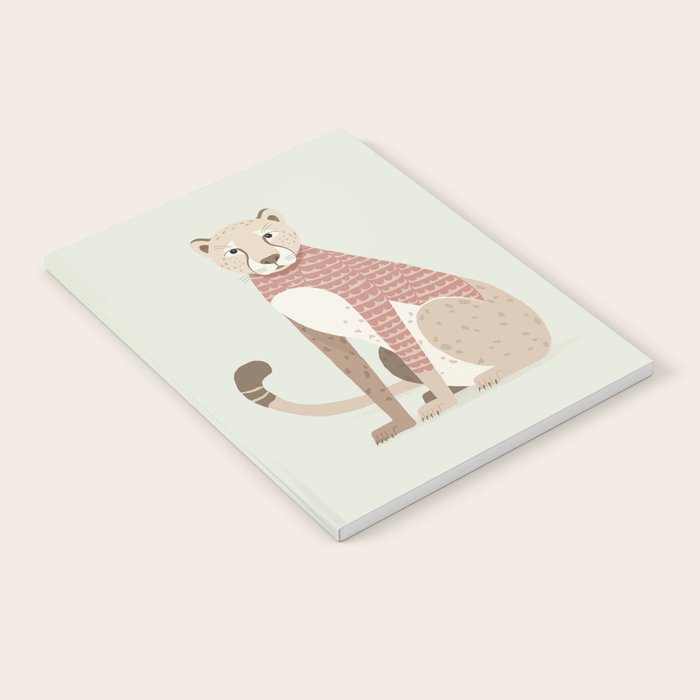 Whimsical Cheetah Notebook Gallery Image 1