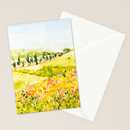 Watercolor Landscape Stationery Card Gallery Image 2