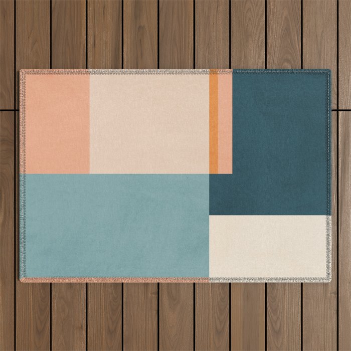 Minimal Abstract 14 Outdoor Rug Gallery Image 1