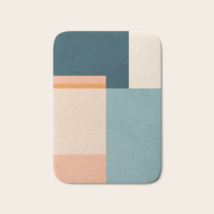 Minimal Abstract 14 Bath Mat Gallery Image 1