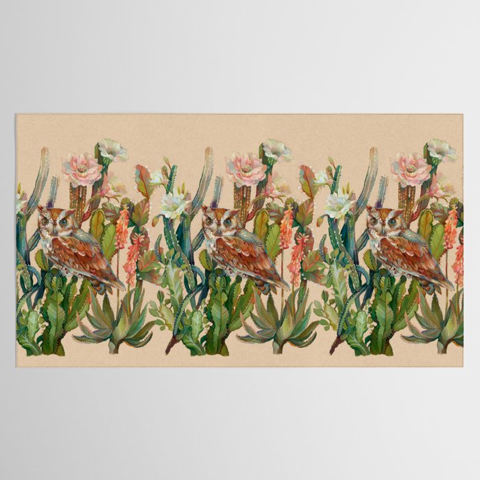 Desert Owl Tablecloth Gallery Image 2