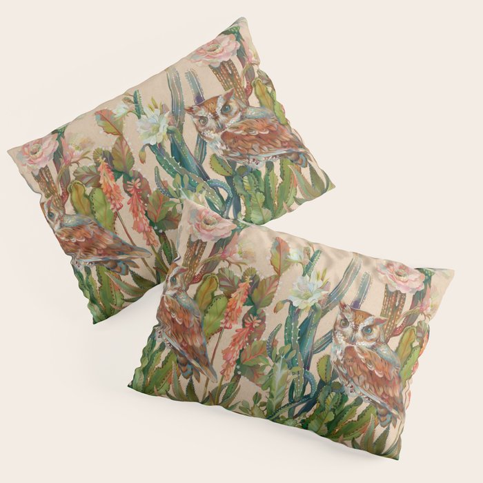 Desert Owl Pillow Sham Gallery Image 3