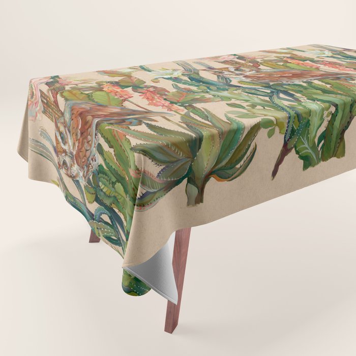 Desert Owl Tablecloth Gallery Image 1