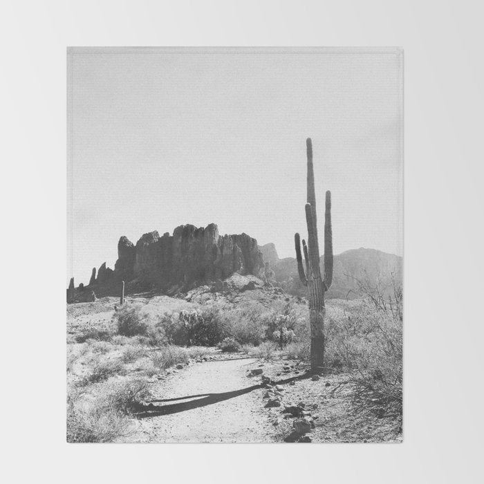 ARIZONA DESERT II Throw Blanket Gallery Image 2