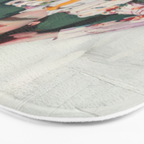 Dreaming in Floral Silence Bath Mat Gallery Image 3
