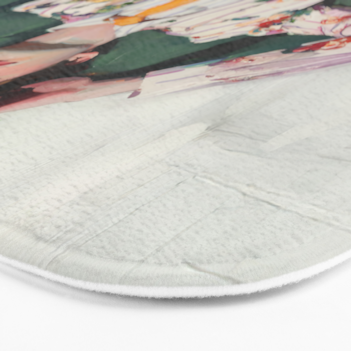 Dreaming in Floral Silence Bath Mat Gallery Image 3