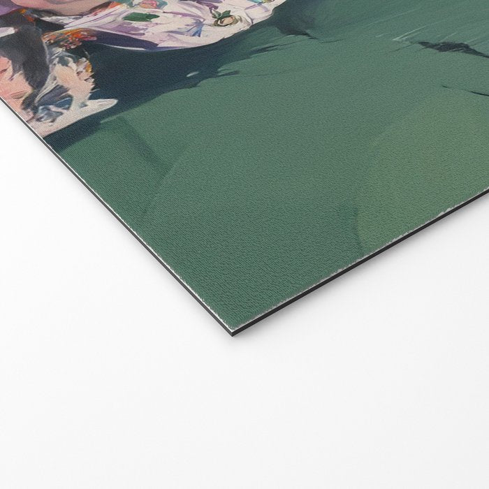 Dreaming in Floral Silence Welcome Mat Gallery Image 2