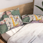 Dreaming in Floral Silence Pillow Sham Gallery Image 2