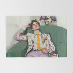 Dreaming in Floral Silence Rug Gallery Image 2