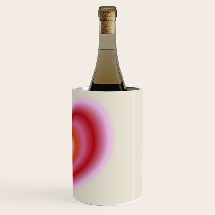 pink love heart Wine Chiller Gallery Image 3