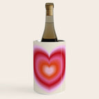 pink love heart Wine Chiller Gallery Image 1