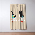 Meow time Window Curtain Gallery Image 3