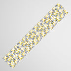 Mediterranean lemon branch pattern Table Runner Gallery Image 3