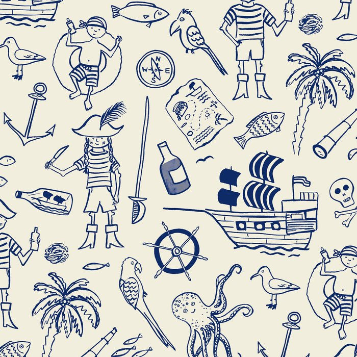 Pirate Play - Cream Coffee Mug Gallery Image 2