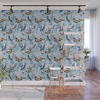 Springtime Flutter Bliss Wall Mural Gallery Image 1