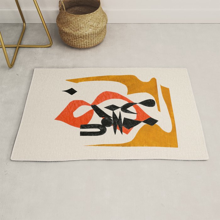Orange Jinn Rug Gallery Image 1