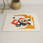 Orange Jinn Rug Gallery Image 1