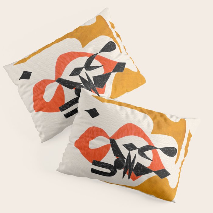 Orange Jinn Pillow Sham Gallery Image 1