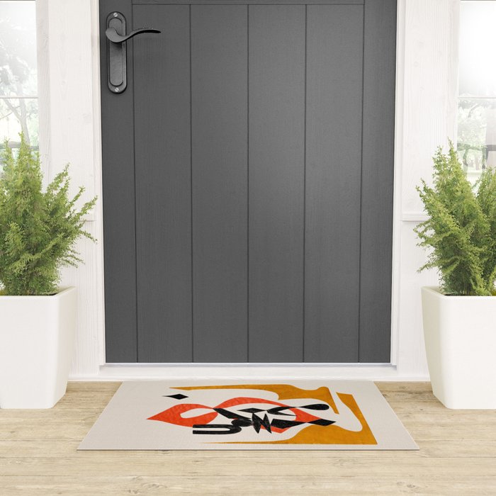 Orange Jinn Welcome Mat Gallery Image 3